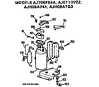 GE AJH08A7Q3 compressor diagram