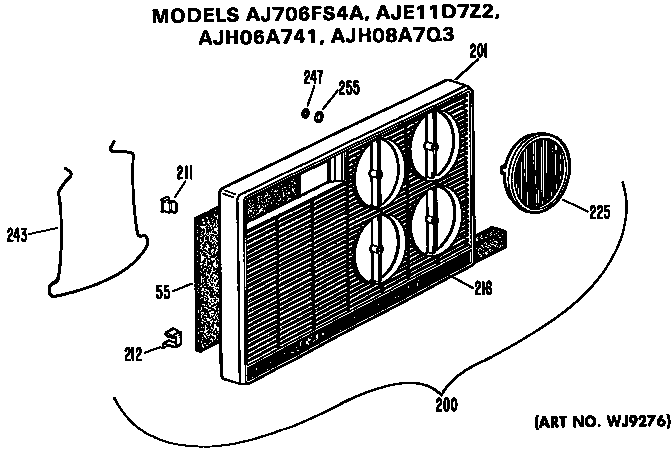 Grille assembly