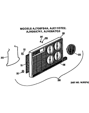 Grille assembly