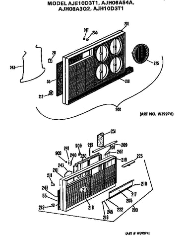 Grille assembly
