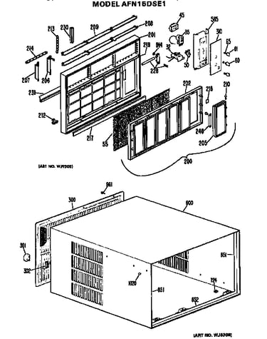 Cabinet and grille assembly