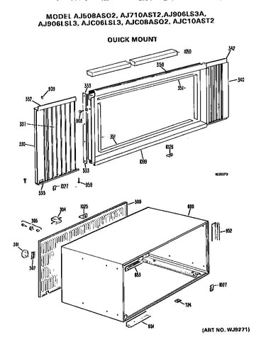 Cabinet and quick mount