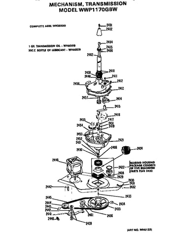 Transmission and motor