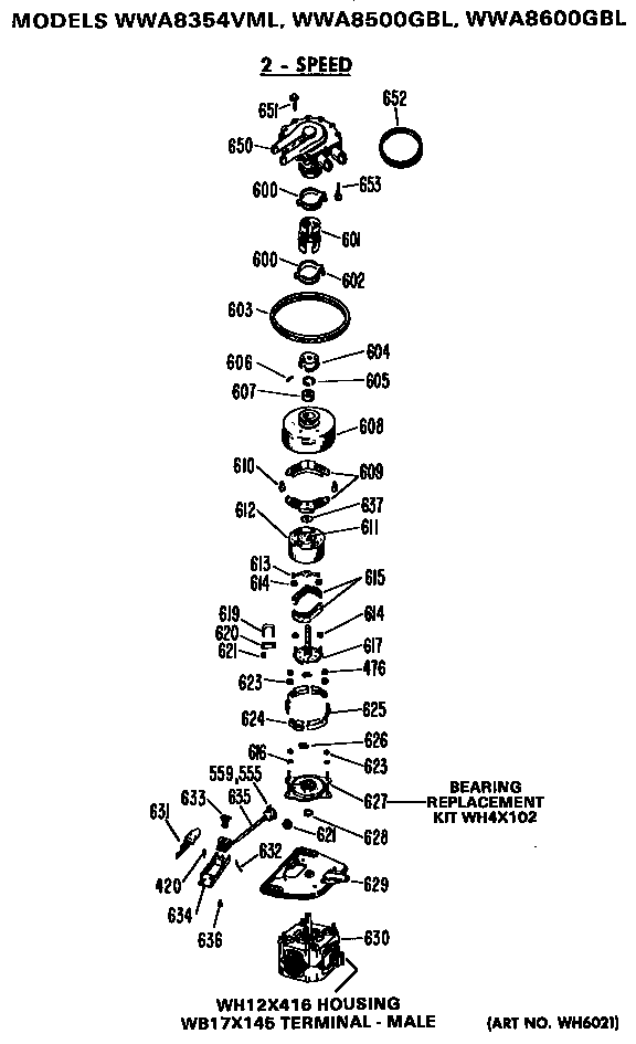 2-speed motor