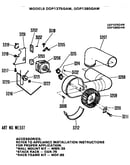 Motor and blower