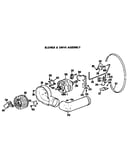 Blower and drive assembly
