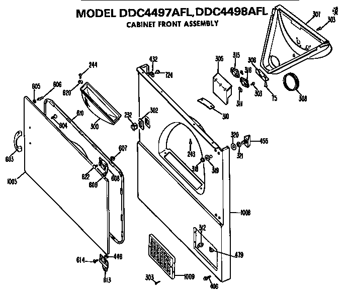 Cabinet front