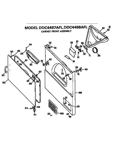 Cabinet front