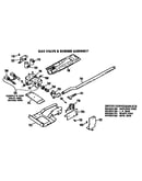 Gas valve and burner assembly