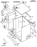 Cabinet for ddc4497afl