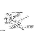Gas valve and burner