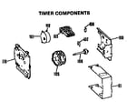 GE WWA8354VLL timer assembly diagram