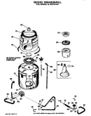 Tub/basket and agitator