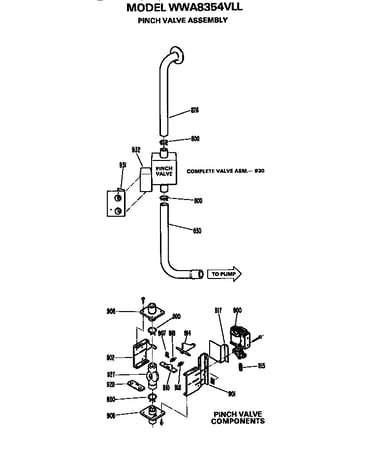 Pinch valve assembly