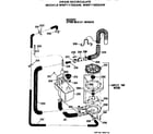 GE WWP1180GAW drain recirculate diagram