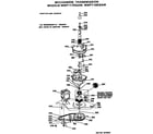 GE WWP1180GAW transmission diagram
