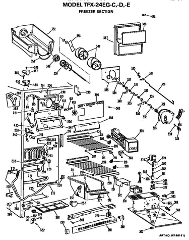 Freezer section