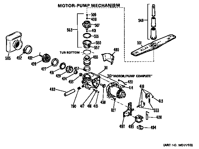 Motor-pump
