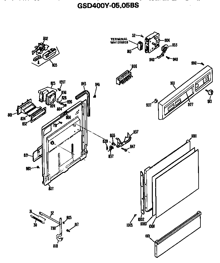 FRONT/CONTROL PANEL