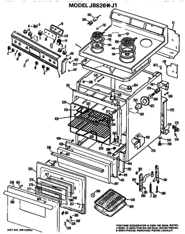 Main body/cooktop/controls