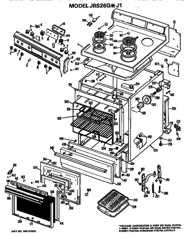 Main body/cooktop/controls