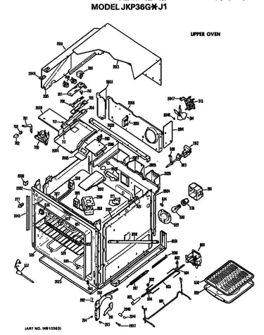 Upper oven