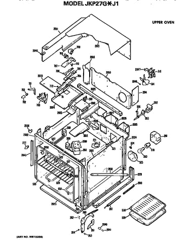 Upper oven