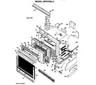 GE JKP27G*J1 lower oven diagram