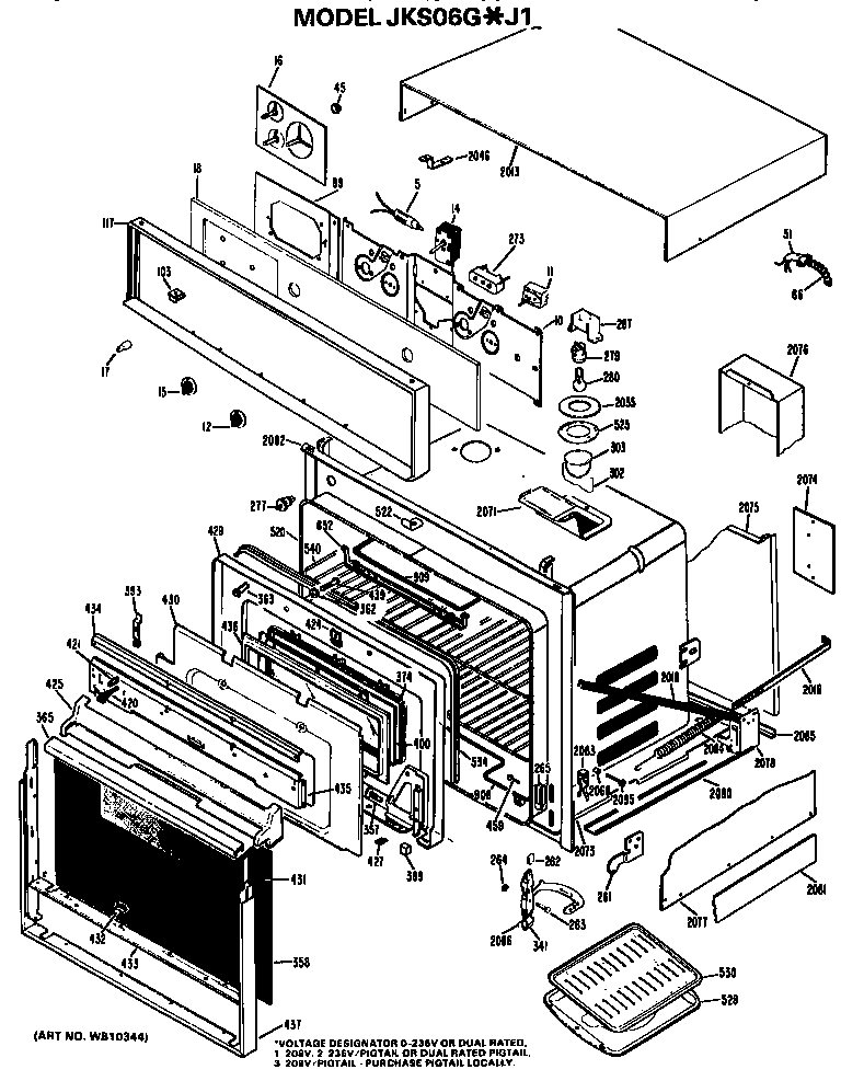 Main body/controls