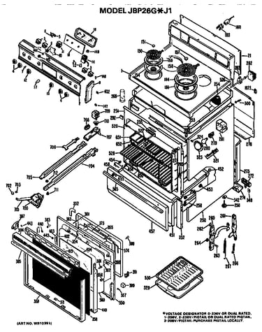 Main body/cooktop/controls
