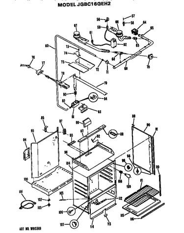 Oven cabinet