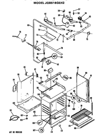 Oven cabinet