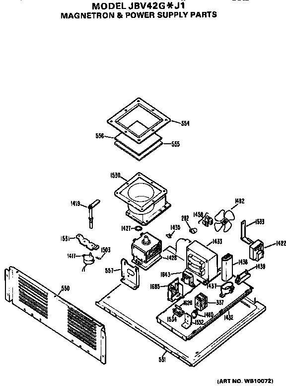 Magnetron/power supply