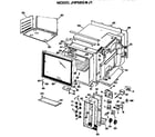 GE JHP56G*J1 upper oven diagram