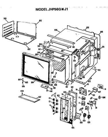 Upper oven