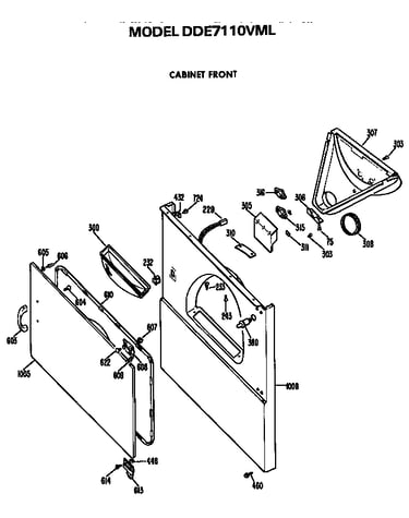 Cabinet front
