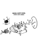 Blower and drive assembly