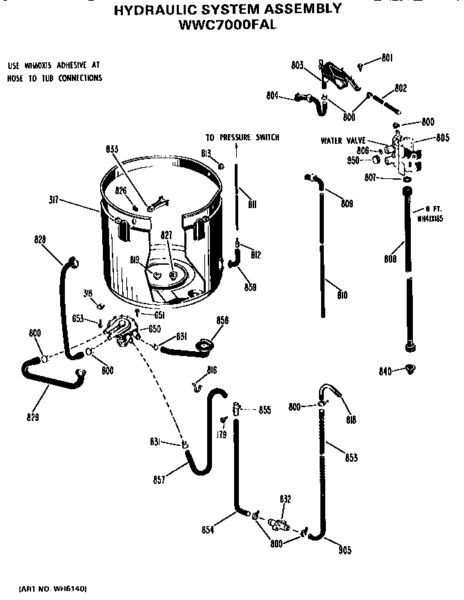 Hydraulic system assembly