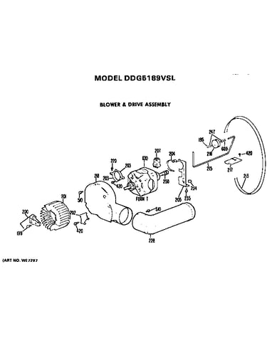 Blower and drive assembly