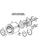 Drum and heater assembly
