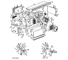 GE A3B783ESASD1 replacement parts/compressor diagram