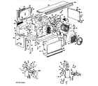 GE A3B688DGCSW2 replacement parts/compressor diagram