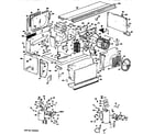 GE A2B383DACSR1 replacement parts/compressor diagram