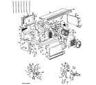 GE A2B388ENASR1 replacement parts/compressor diagram