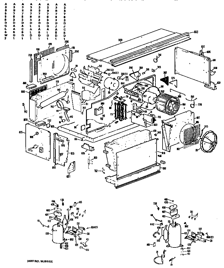 Replacement parts/compressor