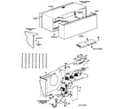 GE A3B589DACSQ2 control box/cabinet diagram