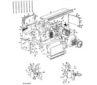GE A3B683DACSW1 replacement parts/compressor diagram