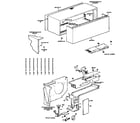GE A3B699DAALW1 control box/cabinet diagram