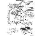 GE TBX18VHB cabinet parts diagram