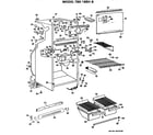 GE TBX18SHB cabinet parts diagram